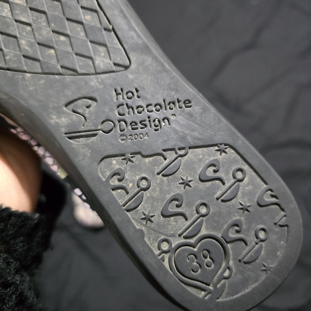 Hot Chocolate Design Mary Jane Flats Flora La Muerte Day of Dead Size 38 US 8 - Picture 4 of 4